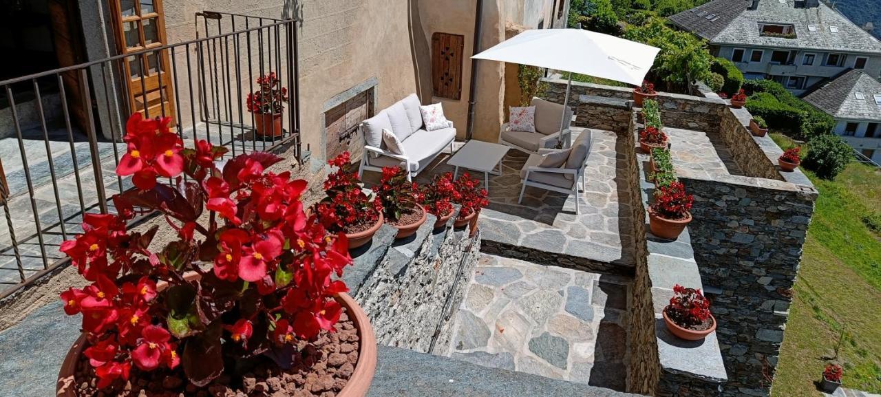 Palazzo Juvalta Bed & Breakfast Teglio Exterior foto